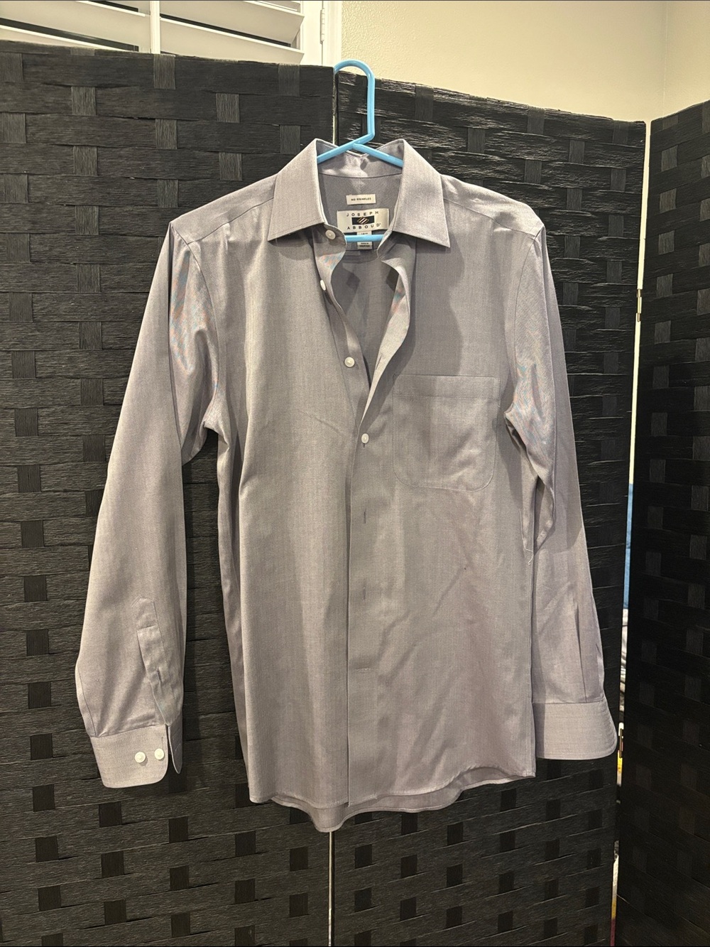 Joseph Abboud Light Gray Dress Shirt - Subtle Heather